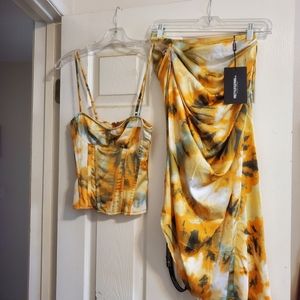 Pretty Little Thing two piece outfit